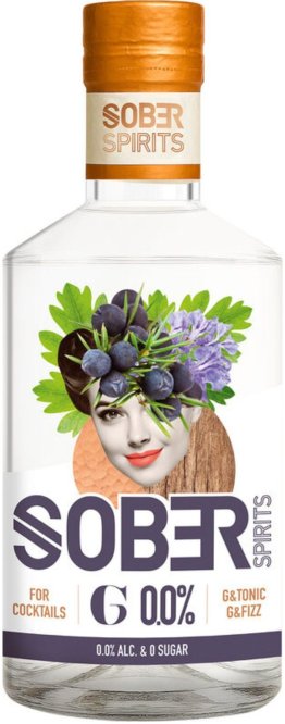 Sober Spirits G (alkoholfreie Gin Alternative) 50 cl CARx6
