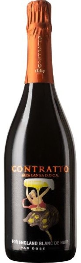 Spumante Alta Langa DOCG Blanc de Noir For England Contratto 2020 75 cl CARx6