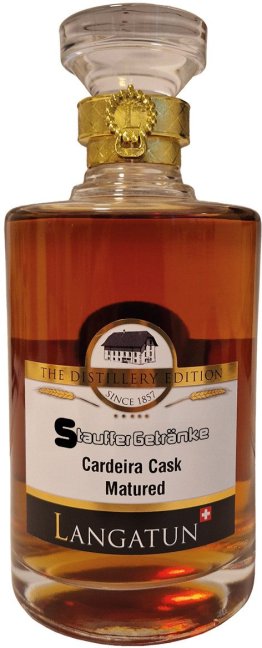 Stauffer Getränke Cardeira Cask Matured Single Malt Whisky 50 cl CARx6