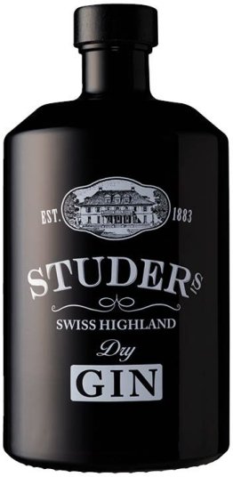 Studer Swiss Highland Dry Gin 70 cl CARx6
