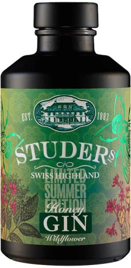 Studer Swiss Highland Honey Gin Wildflower 20 cl CARx6