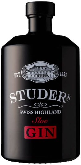 Studer Swiss Highland Sloe Gin 70 cl CARx6