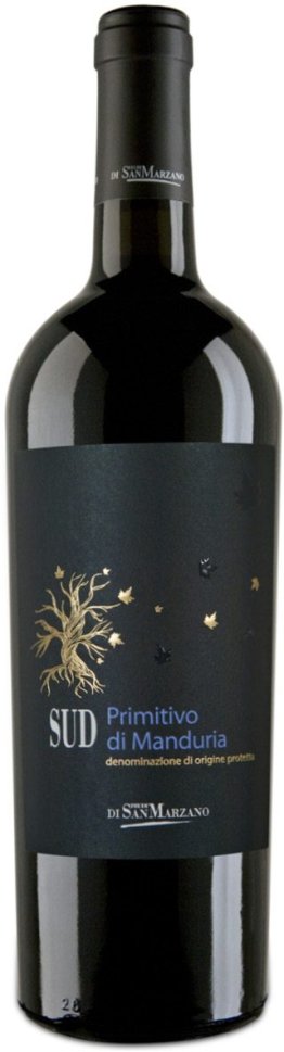 SUD Primitivo di Manduria DOP 2023 75 cl CARx6