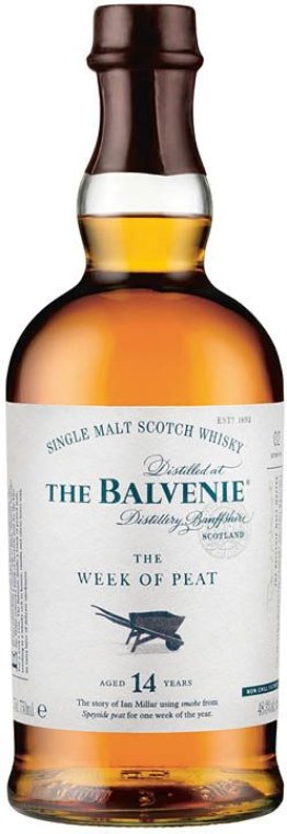 The Balvenie 14 Year Old The Week of Peat Single Malt Scotch Whisky 70 cl CARx6