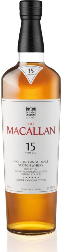 The Macallan 15 Year Old Double Cask Single Malt Scotch Whisky 70 cl CARx6