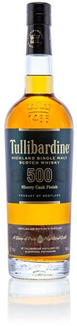 Tullibardine 500 Sherry Finish 70 cl CARx6