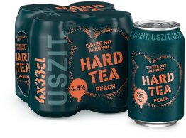 USZIT Hard Tea Peach Dose 33 cl CARx4