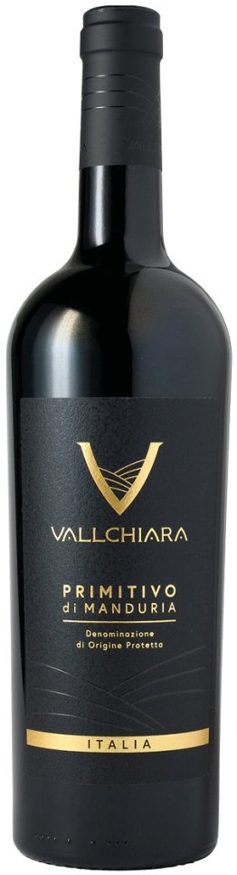Vallchiara Primitivo di Manduria DOP rouge 2024 75 cl CARx6