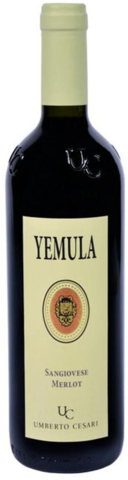 Yemula Sangiovese Merlot Rubicone IGT 2021 75 cl CARx6
