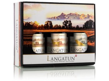 Langatun Whisky Mini-Set 3x5cl (Old Deer, Old Crow & Old Wolf) 5 cl Stück