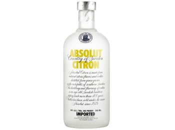 Absolut Citron Vodka 70 cl CARx6