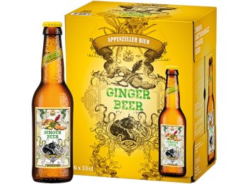 Appenzeller Ginger Beer 33 cl CARx6