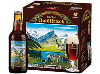 Appenzeller Quöllfrisch dunkel 33 cl CARx6