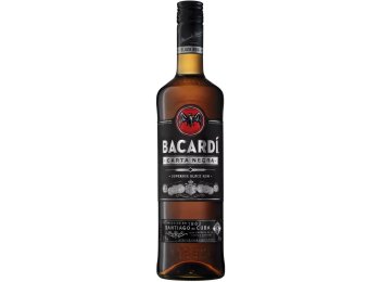 Bacardi Carta Negra Black Rum 70 cl CARx6