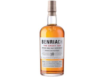 Benriach The Smoky Ten 10 Year Old Single Malt Scotch Whisky 70 cl CARx6