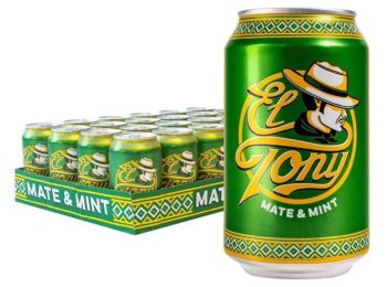 El Tony Mate & Minze Dose 33 cl CARx24