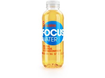 Focuswater Immunity Orange & Dragenfruit PET 50 cl CARx24