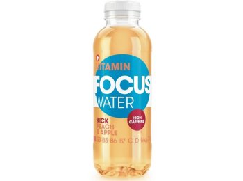 Focuswater Kick Pfirsich & Apfel PET 50 cl CARx24