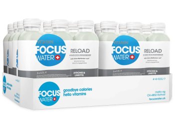 Focuswater Reload Zitrone & Limette PET 50 cl CARx24