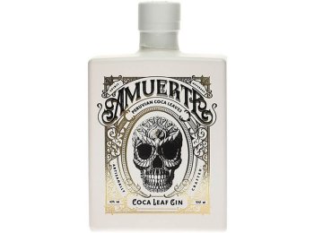 Gin Amuerte Coca Leaf «White Edition» 70 cl CARx6