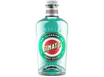 Gin Ginato Pinot Grigio & Sicilian Lemon 70 cl CARx6