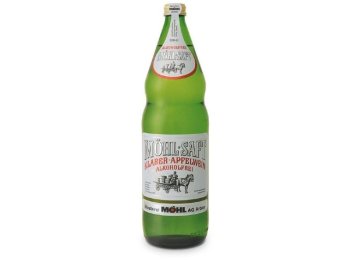 Möhl Saft klar alkoholfrei Glas 100 cl HARx12