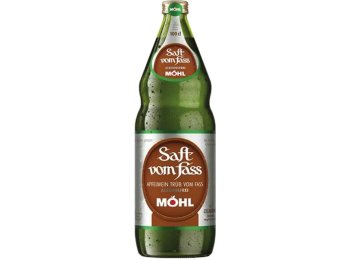 Möhl Saft trüb alkoholfrei Glas 100 cl HARx12