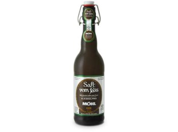 Möhl Saft trüb alkoholfrei Glas 50 cl HARx15