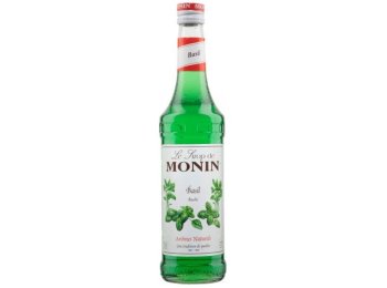 Monin Basilikum Sirup Glas 70 cl CARx6