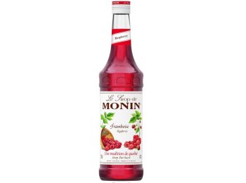 Monin Himbeer Sirup Glas 70 cl CARx4
