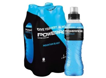 Powerade Mountain Blast PET 50 cl CARx24