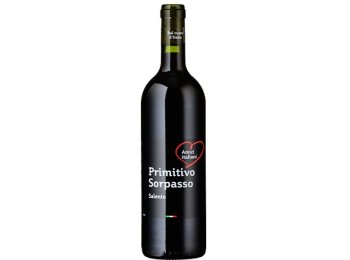 Amici italiani Primitivo Sorpasso Puglia IGT 2020 75 cl CARx6