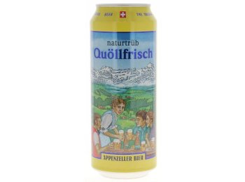 Appenzeller Quöllfrisch naturtrüb Dose 50 cl CARx6