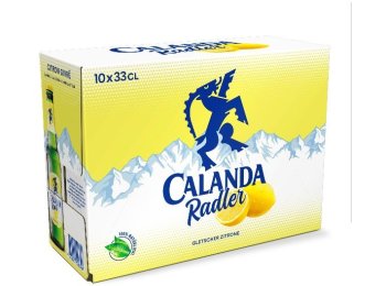 Calanda Radler Gletscher Zitrone 2% 33 cl CARx10
