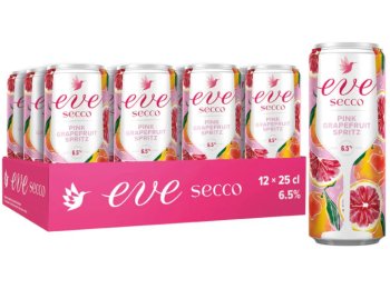 EVE Secco Pink Grapefruit Spritz Dose 25 cl CARx12
