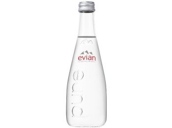 Evian Glas 33 cl Carx20