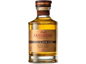 Fassbind Les Fûts Uniques Kirsch Rum Cask 50 cl CARx6