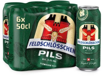 Feldschlösschen Pils Dose 50 cl CARx6