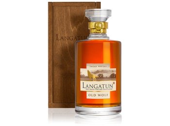 Langatun Old Wolf in Karaffe in Holzkiste 50 cl CARx6