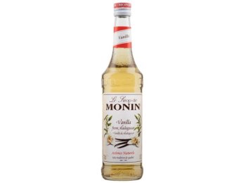 Monin Vanille Sirup Glas 70 cl CARx6