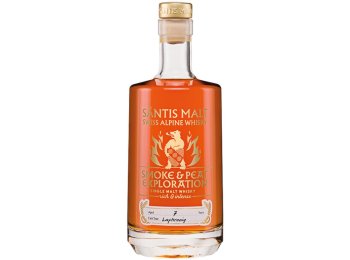 Säntis Malt Smoke & Peat Laphroaig 50 cl CARx6