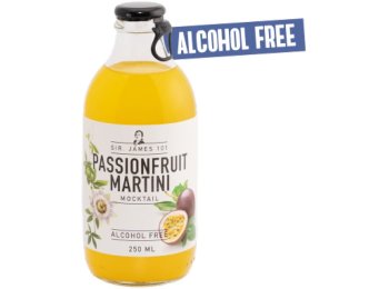 Sir. James 101 Passionfruit Martini alcohol free 25 cl CARx12