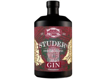 Studer Swiss Highland Sloe Gin Cinnamon limted Winter Edition 70 cl CARx6