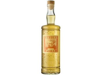 Studer Vieille Poire Williams Réserve Baron Louis mit Goldflitter (24 Karat) 70 cl CARx6