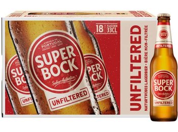 Super Bock Unfiltered 33 cl Carx18