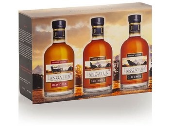 Langatun Whisky Mini-Set 3x20cl (Old Deer, Old Crow & Old Wolf) 20 cl Stück